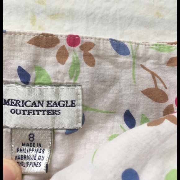 American Eagle Flower Print Skirt - Picture 3 of 4